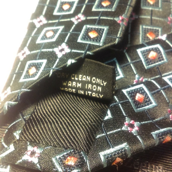 Ermenegildo Zegna Mens Tie 58"x3 1/2" 100% Silk - Picture 6 of 6